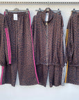 Tuta ANIMALIER - Completo felpa con zip e pantalone