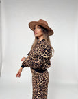 Evita Jacket - Short leopard fantasy jacket