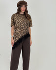 Maglia fantasia leopardata LUMINA