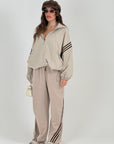 Tuta PENELOPE - Completo felpa con zip e pantalone