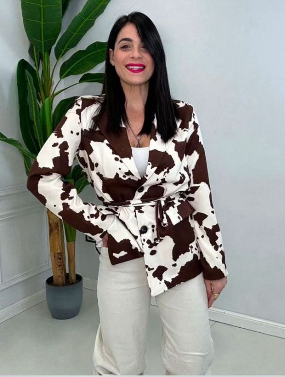 Lola jacket - cow effect jacket