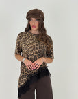 Maglia fantasia leopardata LUMINA