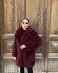 Eco Mongolia Bordeaux - Fur na Mongólia sobre o modelo