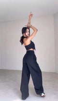 Tailleur Lisa - Completo pantalone largo e gilet