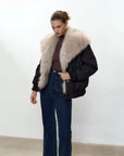 Giacca eco fur AURA