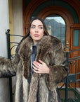 Pelliccia in marmotta- limited edition - best quality - N29- pelliccia vintage non ecologica - real fur - special price - limited Edition