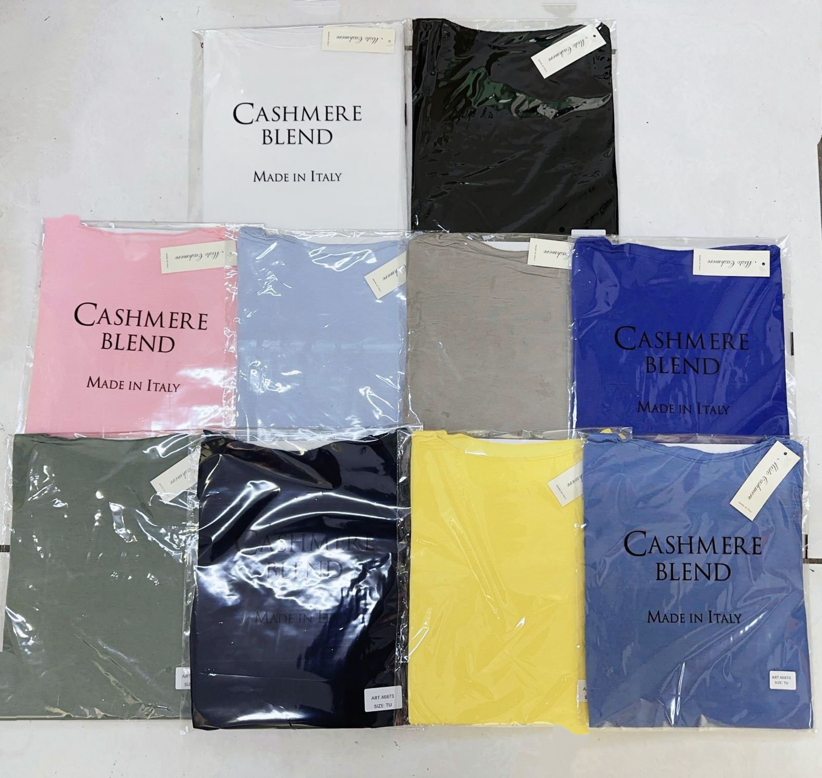 Mixed cashmere shirt