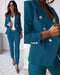 Copia del Tailleurs Asia limited edition- pantalone a sigaretta con giacca con bottoni dorati