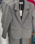 Tailleur BRILLANTINè - Completo giacca e pantalone scintillante